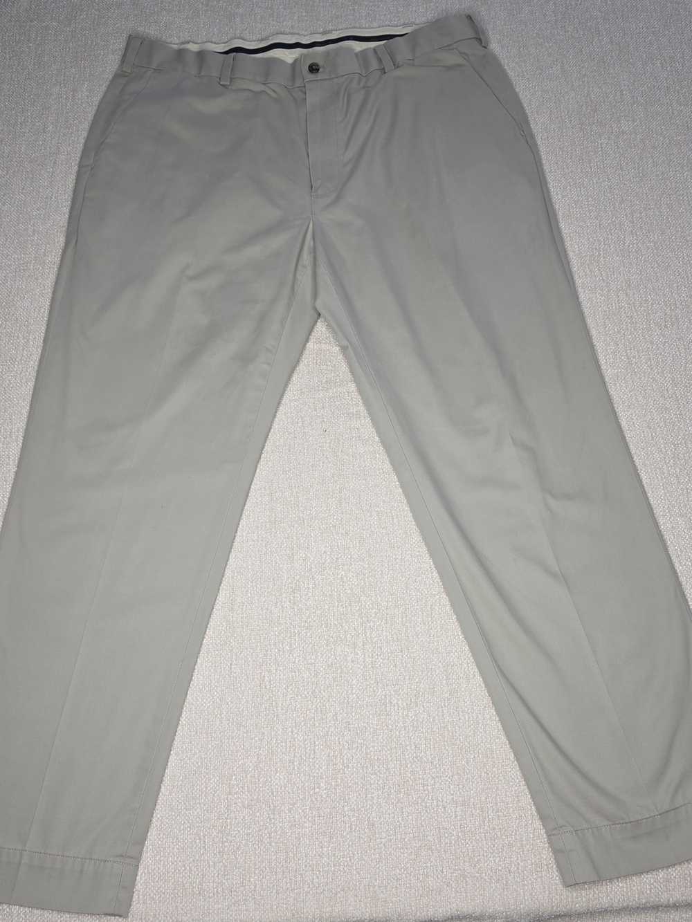 Brooks Brothers Advantage Chino Pants Mens 40x30 Clark Fit Stretch Khaki